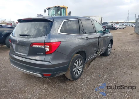 2019 Honda Pilot Ex-L from USA, damaged, VIN 5FNYF6H59KB022751